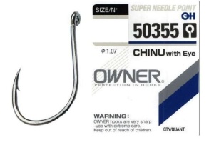 Carlig Owner 50355 Chinu With Eye Nr 1 8buc/plic - Img 2