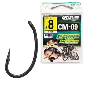 Carlig Owner CM-09 Carp Master Curve Shank Magic
