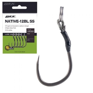 Carlige Barbless BKK Native 12 BL SS 5buc/plic