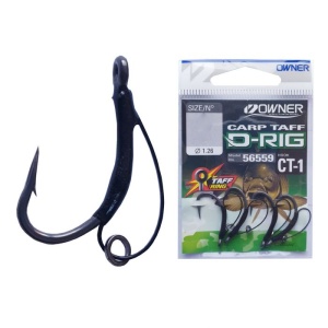 Carlige Owner Carp Taff D-Rig CT-1 4buc/plic - Img 2