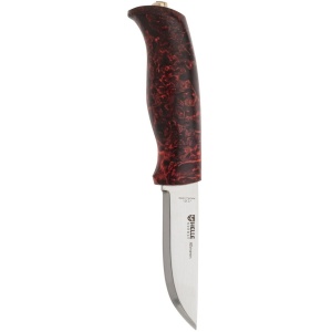 Cutit Helle Allmenn cu lama 90 mm din otel 12C27 si maner din mesteacan cret, fabricat manual in Norvegia pentru bushcraft si outdoor