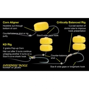 Enterprise Tackle Mega Pop-up Sweetcorn White - Img 2