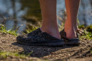 Espadrile Fox Camo Mesh Trainers Marimea 44 - Img 8