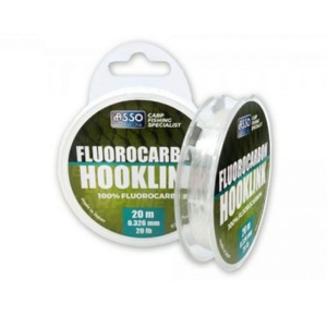 Fir Fluorocarbon Asso Hooklink Clear 20m