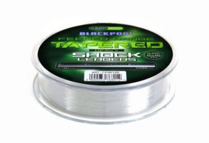 Fir Inaintas Conic Carp Pro Blackpool Tapered Heavy Shock Leaders Clear 5 x 15m5x15m - Img 2