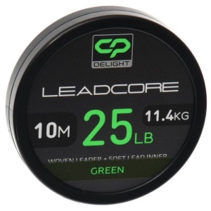 Fir Textil Carp Pro Delight Leadcore Green 10m