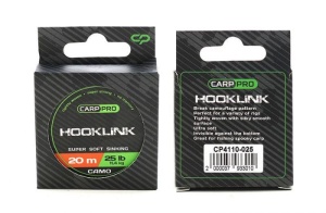 Fir Textil Carp Pro Hooklink Super Soft Sinking Camo 20m - Img 3