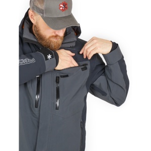 Geaca Norfin Rebel Pro Gray Jacket - Img 3