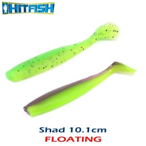 HitFish Shad 10.1cm 4buc plic Floating R135 - Img 3