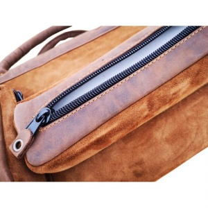 Husa Arrow din piele naturala maro pentru transportul armelor lise de 130 cm