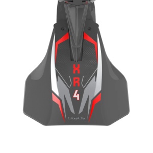 : Hydrofoil StingRay XR4 pentru motoare de 40 - 300 CP – Stabilizator nautic de înaltă performanță fabricat în SUA, nivel maxim de ridicare (Nivel 3), finisaj next-gen și montaj rapid în 2 șuruburi.
