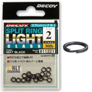 Inele Despicate Decoy R1 Light Class Black 20buc/plic - Img 4