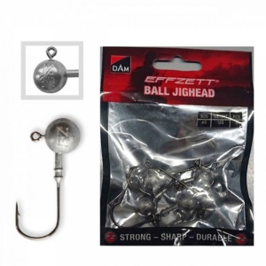 Jig DAM Effzett Ball Jighead 5buc/plic Nr 8/0 20g - Img 3