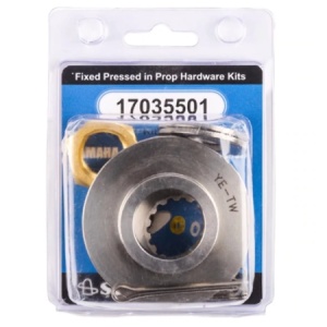 Kit complet prindere elice Yamaha 25-60CP – Ansamblu de fixare premium pentru axul cu 13 caneluri, esențial pentru mentenanța și siguranța motoarelor Yamaha 2T și 4T fabricate între 1976 și 2026.