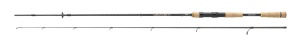 Daiwa Legalis Solid Jiggerspin – vârf solid extra-sensibil, blank HMC+, acțiune rapidă perfectă pentru jigging la șalău, biban și știucă.