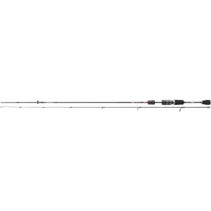 Lanseta Daiwa Ninja Nanojig 1.80m 0.2–2g – lansetă ultralight cu acțiune UL parabolică, ideală pentru pescuit cu micro-năluci.