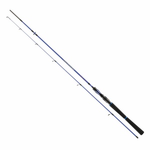 Daiwa Triforce Target Spin 2.10m – 7–28g, blank HMC+ Carbon, inele Alu Oxid, mâner EVA. Lansetă ideală pentru năluci mici și medii la răpitori.