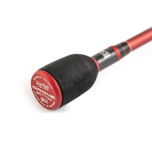 Lansetă Rapture Drone BTX Bottom 1.90m 0.1-4g cu tehnologie CX Joint, inele K-SiC și mandrină minimalistă din carbon.