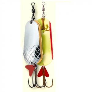 Lingurita Oscilanta DAM Effzett Twin Silver-Gold