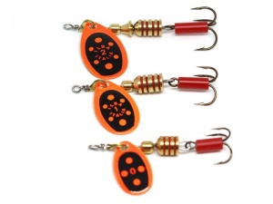 Lingurita Rotativa Ilba Tondo Bolt Black Bolt Fluorange Nr0 2g - Img 3