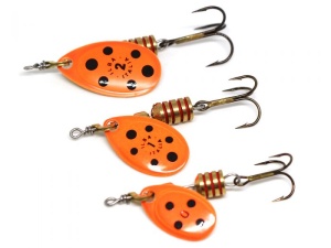 Lingurita Rotativa Ilba Tondo Fluo Fluorange/Black Nr1 3g - Img 3