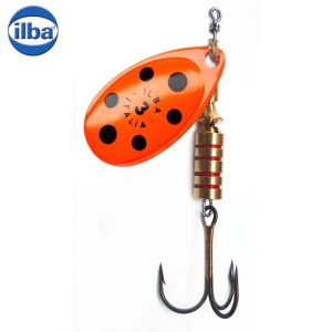 Lingurita Rotativa Ilba Tondo Fluo Fluorange/Black Nr2 5g