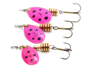 Lingurita Rotativa Ilba Tondo Fluo Pink Fluo/Black Nr2 5g - Img 5