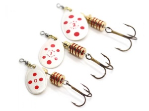 Lingurita rotativa Ilba Tondo Pearl/Red Nr1 3g - Img 4