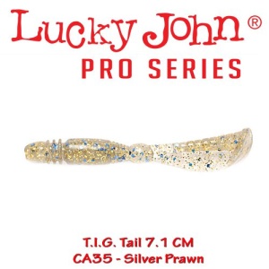 Lucky John T.I.G. Tail 7.1cm 2.8g Silver Prawn