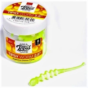 Lucky John Tipsy Worm 5.8cm 12buc T75 - Img 2