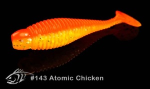 Lunker City Grubster 7cm 143 Atomic Chicken