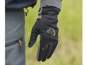 Manusi Savage Gear Softshell Winter Back Marimea L - Img 3