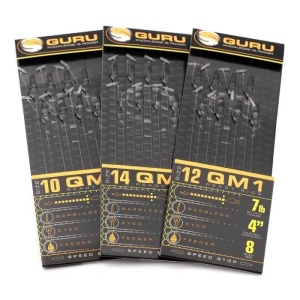 Monturi Guru QM1 Speed Stop Ready Rigs 10cm 8buc/plic