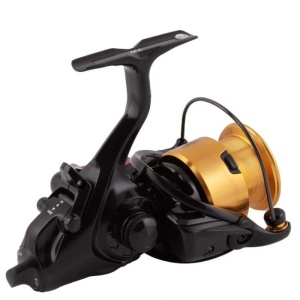 Mulineta Daiwa GS BR LT – mulinetă free spool cu tehnologie LT, frână ATD și tambur ABS Long Cast, ideală pentru feeder și method feeder.