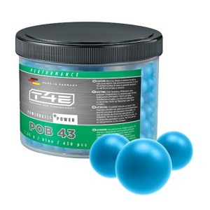 Munitie Airsoft Cauciuc Umarex T4E Performance POB 43 430buc