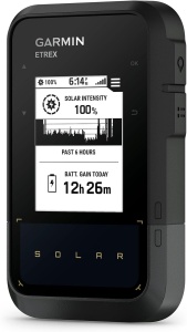 Garmin eTrex Solar – Navigator portabil cu încărcare solară, autonomie nelimitată, GPS multi-band, ecran de 2.2” cu vizibilitate în soare, busolă digitală și conectivitate Garmin Explore