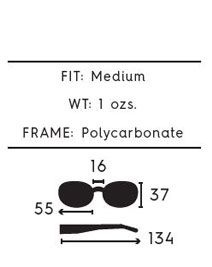 Ochelari Polarizati Flying Fisherman Streamer Matte Crystal Navy Smoke - Img 2