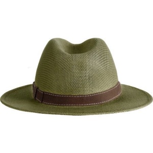 Pălărie Blaser Bo Stroh Dark Olive din paie