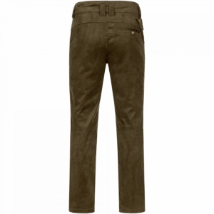 Pantaloni vânătoare Blaser Hose Suede Maddox, material suede silențios, membrană Z-Liner impermeabilă 10.000 mm, cusături sigilate și sistem compatibil cu bretele.