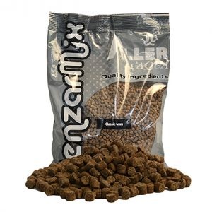 Pelete Benzar Mix Aller Aqua 800g – pelete nutritive pentru crap, ideale pentru method feeder și nadire eficientă, dezvoltate cu Benzar Zsolt pentru răspuns rapid și menținerea peștelui pe vad