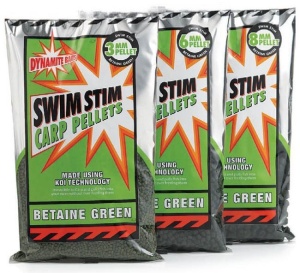 Pelete Dynamite Baits Swim Stim Betain Green 900g 6mm