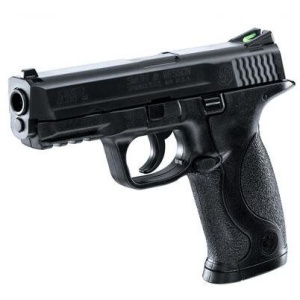 Pistol airsoft CO2 Umarex Smith & Wesson M&P 40 6mm 15 BB energie 2J viteză 140 m/s culată metalică