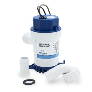 Pompă de Santină Submersibilă Albin Pump Marine 500GPH, 12V