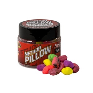 Pop Up Benzar Mix Method Pillow 7mm – momeală flotantă cu formă inovatoare tip pernă, culori fluorescente și arome intense, ideală pentru pescuitul la method feeder în condiții dificile