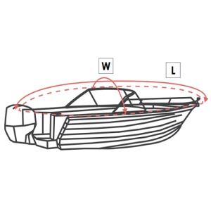 Prelată barcă model Jumbo Oceansouth MA 501 – Prelată premium cu profil înalt pentru ambarcațiuni cu cabină Pilot House, Day-Cruiser și structuri T-Top, realizată din pânză Atlas rezistentă la UV de 280 g/m² cu acoperire PU impermeabilă