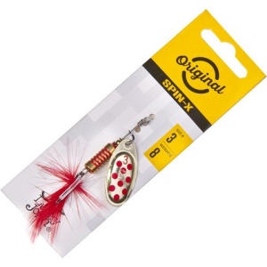 Rotativa Lucky John Spin X Round nr3 8g GR