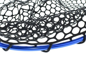 RTB Rubber Landing Net Black and Blue 30 x 35cm - Img 2