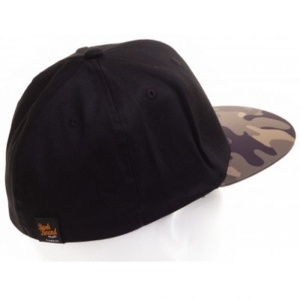 Sapca Prologic Bank Bound Flat Bill Negru/Camo - Img 2