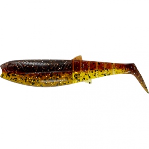 Savage Gear Cannibal Shad 6.8cm 3g 5buc/plic Motor Oil UV