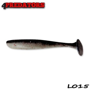 Shad 4Predators Slim Shad, 9cm, Dark-Silver